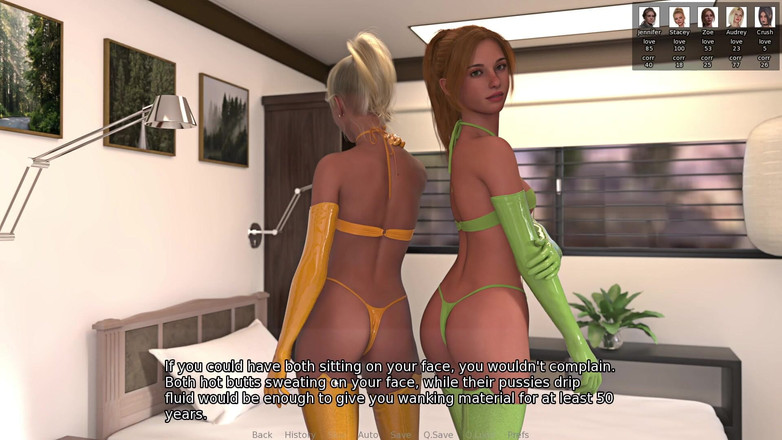 Gaming vision: Gioco di gioco blacked house con sex sense parte 2