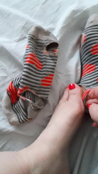 Old Tearing and Dirty Socks
