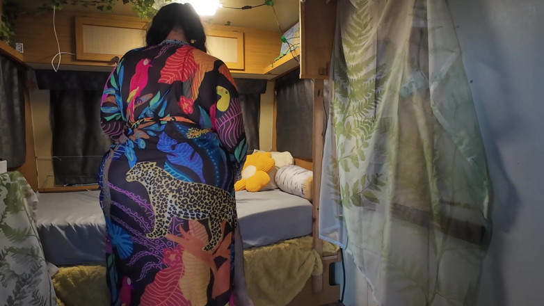 BBWorking: Carry &amp; Reward - Strong BBW Unboxes Her Living Package &amp; Gets Her...