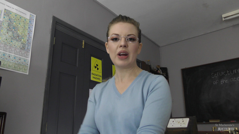St Mackenzie's Mistresses: Miss Stevens; Naughty Boy Hand Spanking