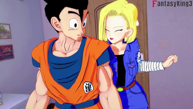 Fantasy king: Gohan ouve Goku fazendo sexo com Bulma, mas. - Dragon Ball...