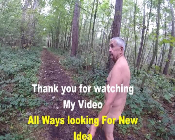 Andy: Naked by the Road &amp; Woods