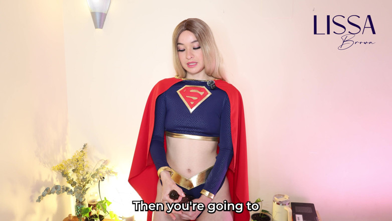 Lissa Brown: Super Girl Realiza Un CEI Y JOI Para Ti