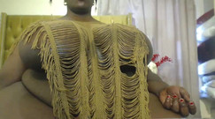Ebony Giantess Boobs Tease