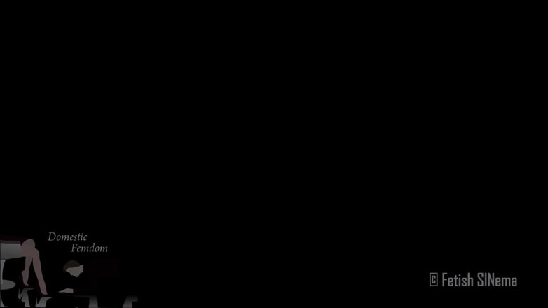 Domestic femdom: 변태 이웃 주의 깊게 처벌