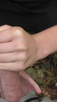 V punčochách honění kouření Cumshoot na