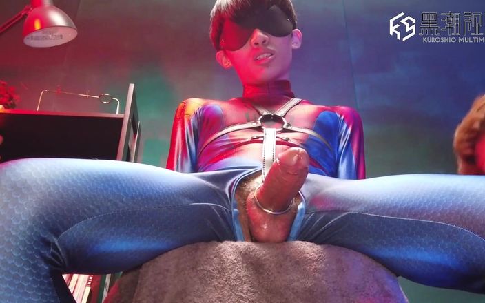 Kuroshio: Lycra fetish twink&amp;#039;in güzel büyük bir yarağı var.ep 2-4