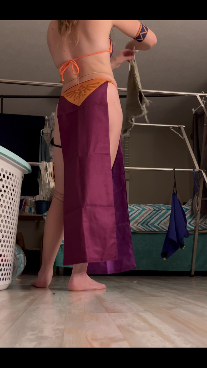EvaSummers: Princesse Zelda, cosplay - lessive et taquinage