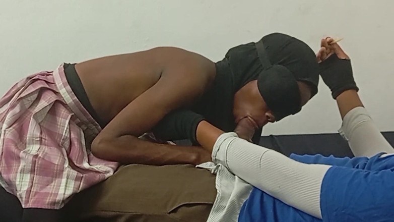 Petite Erotic Africa: After Lessons Skinny Ebony Teen Fucking on My Bed