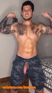 My Big Cock Cums with Military Outfit!