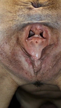 Spreading My Legs Open in Close up