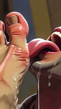 Submissive Man Licking Big Feet - Intense Humiliation
