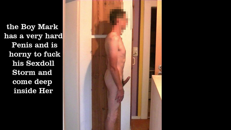 Mark Hannes: Sexdoll Storm šukání masturbace