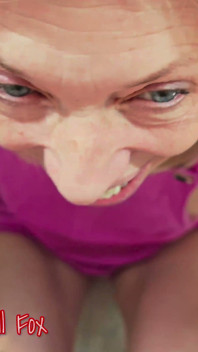 French MILF Serves Guy. Licking Balls&ass. Sucking a Dick. Piss in Mouth&glass. Funny Blowjob. Face Slap.