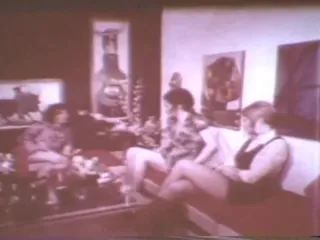Vintage Usa: Vintage Lesbian Hairy Pussy MILF Licking Party