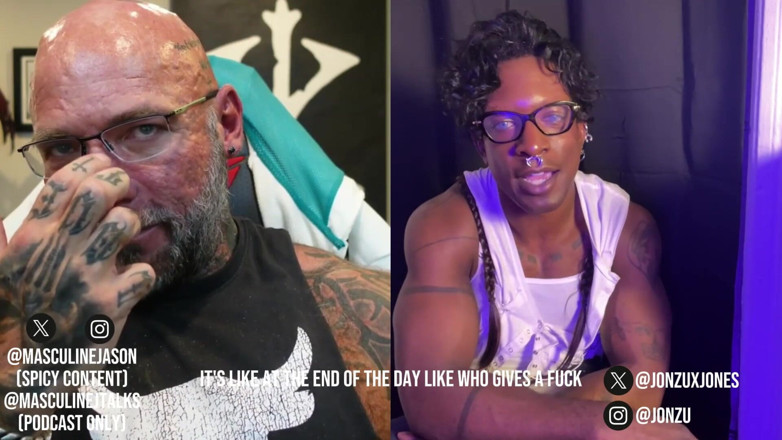 Raw and Uncensored with Masculine Jason: Porn Star Confessions - Jonzu (episodio 183)