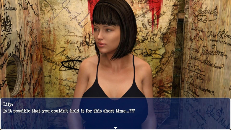 Dirty GamesXxX: Lotv: Manželka sála špatného ptáka v gloryhole na záchodě - epizoda 8