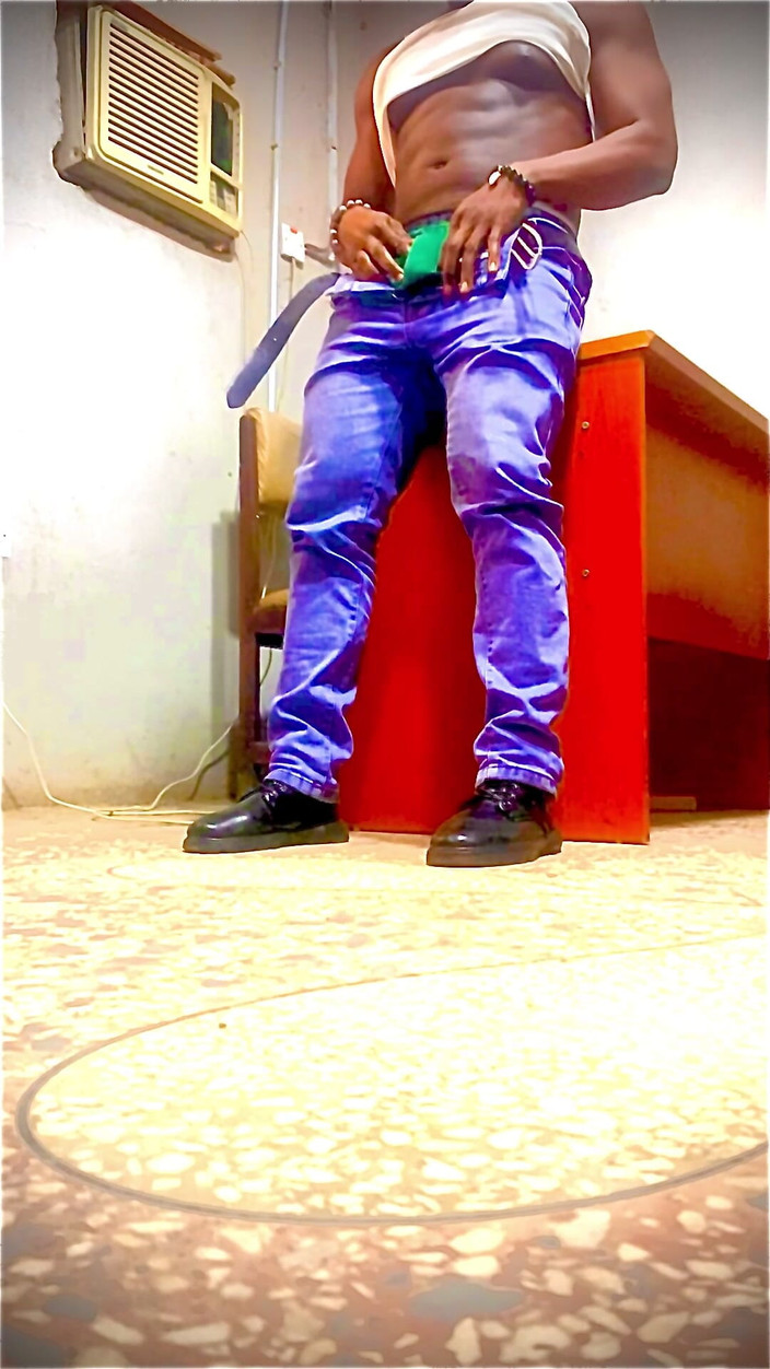 Enigmatic Buoy: Jerking off Inside My Office