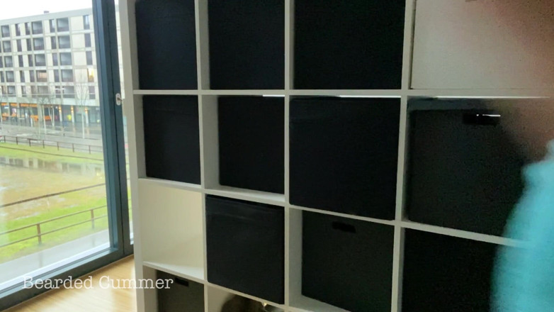 Beardedcummer: Benutzerdefiniertes video: Behaarter bär wichst, weich bis hart, zeigt sperma...