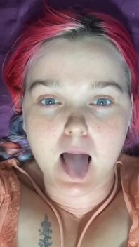Long Tongue Swirling, Licking, Sucking at You