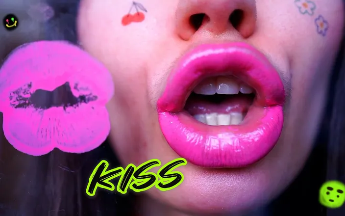 Rarible Diamond: Sticky Messy Pinky Lipgloss Kisses and Spit Fetish