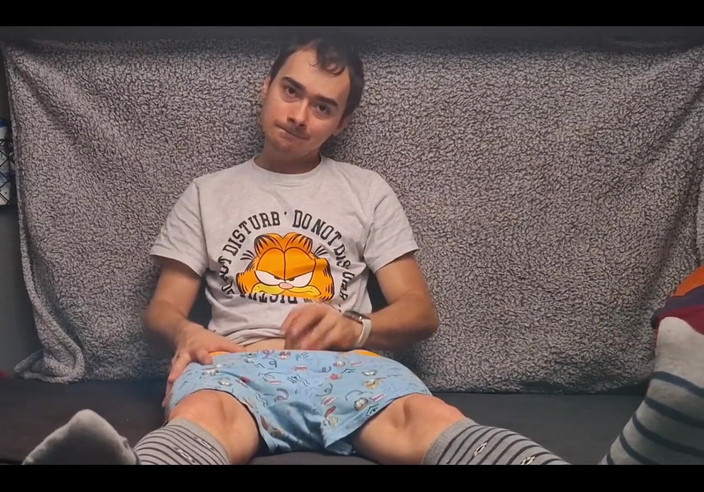 The college boy: Solo mastürbasyon