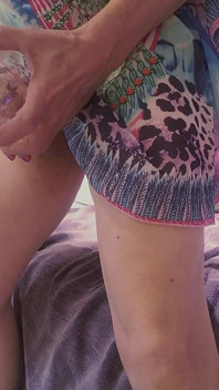 Sissy Slut Cums in a Glass for You to Taste