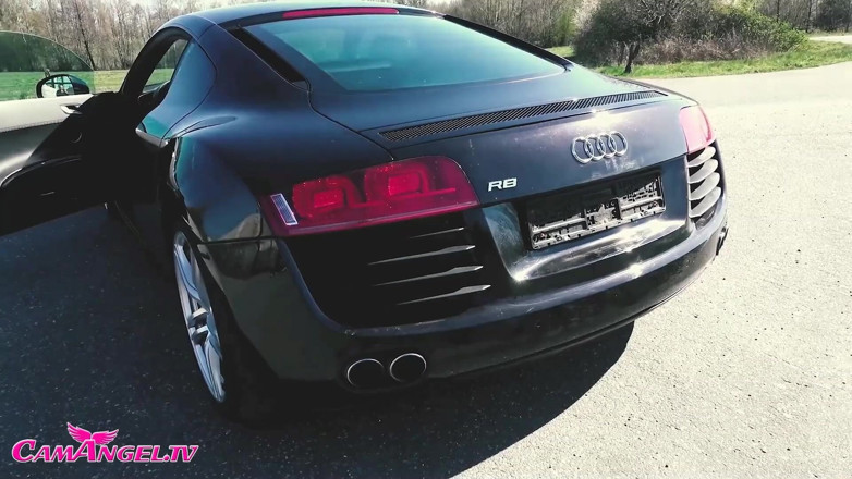 CamAngel: Test drive Audi R8 &amp; bokep luar ruangan
