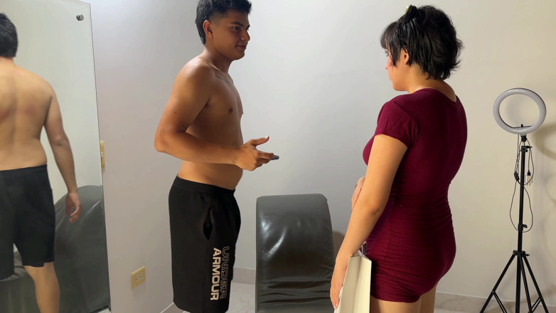ManuelaAlvarez: My Sexy Latina Stepsister Calls Me to Her Room to...
