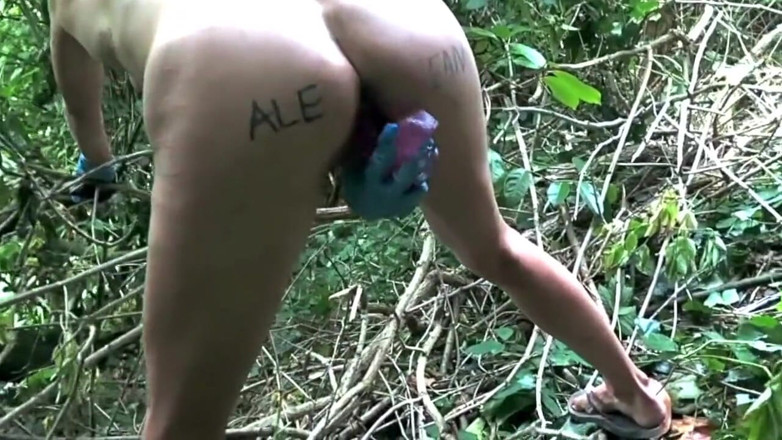 Triple AAA: Outdoor Anal Whore Dirty Arse British MILF - Full Movie