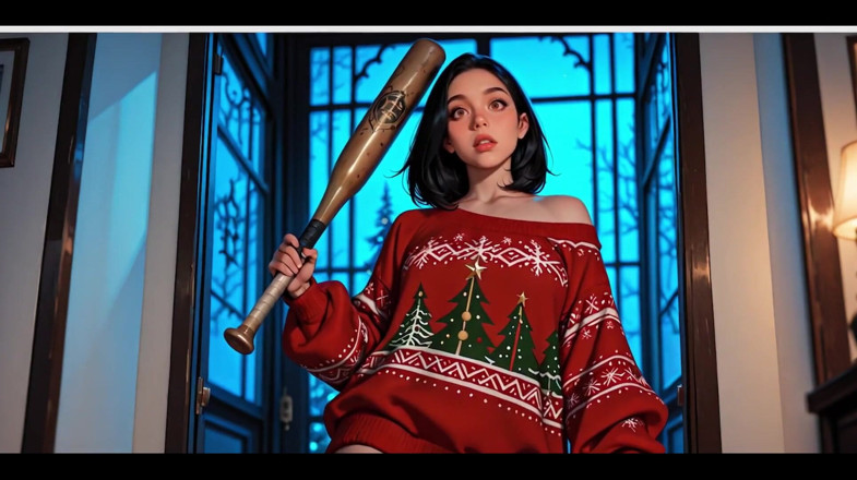 NeuroArt: Istimewa Krismas Animasi Panas