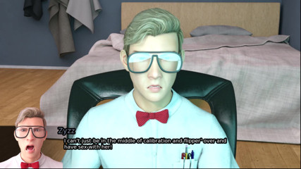 Johannes Gaming: Sexbot - I've cummed on Emily panties