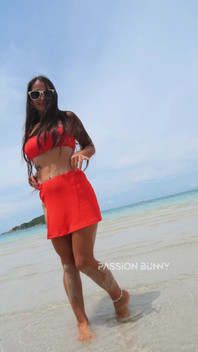 Beauty Bikini and Hot Chill on the Beach