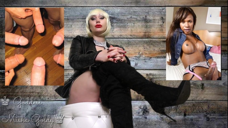 Goddess Misha Goldy: Proszę moich gejowskich przyjaciół ze swoimi zdolnościami ssania! Trening przyssawki...