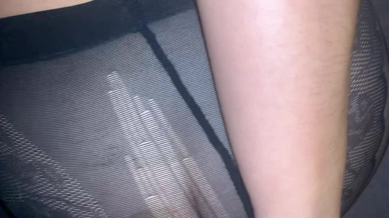CoppiaCollant: Hard Ass Fuck in Black Pantyhose