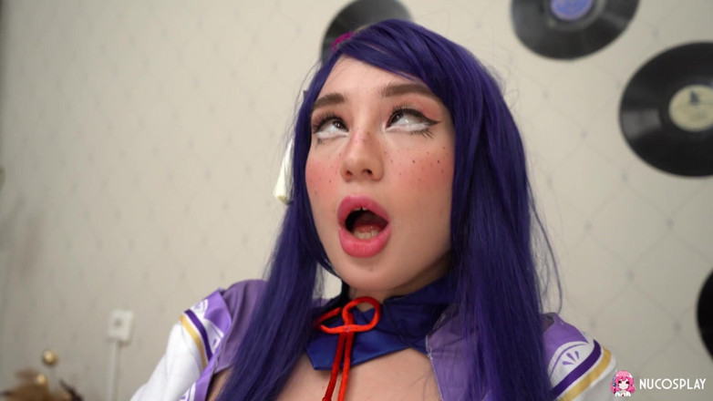 Nu Cosplay: 뚱뚱한 자지로 따먹히는 헨타이 섹시녀 예쁜 메리