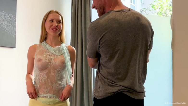 Johnny Sins: Johnny sins - 热辣的金发模特被狠操