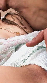Step dad secretly fucks skinny Japan teen and penetrates her asshole