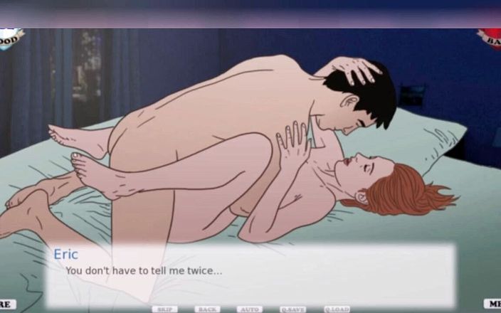 3DXXXTEEN2 Cartoon: Две горячие девушки в одном теплом джакузи. 3D порно мультяшный секс