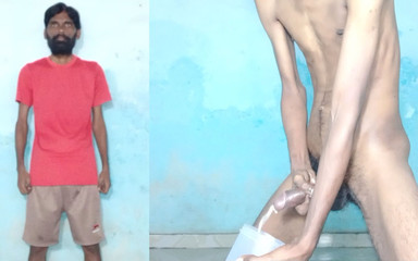 Rajesh Playboy 993: Rajash Playboy 993 Masturbando Pau Grande E Gozando No Jar Nude...