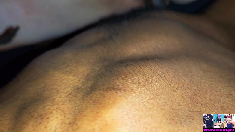 WeFuckinRight: Sexy bílá bbw bere bbc misionářskou rychlovka a creampie