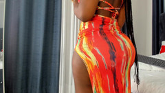 Perfect black ass: Jack off to my perfect black ass in a sexy...