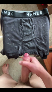 Watch Me Add Another Load to a Cum Rag