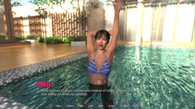 Porny Games: Dolly'nin iki yalamalı fırınla üreme partisi - evli kadın seksi Yogi ile...