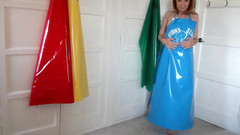 Lily kink: Si jalang Pvc Apron yang memancut mani