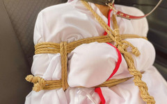 ushirosugatanomiki: A Lewd Drive with a Restrained Shrine Maiden