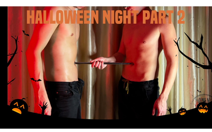 Navel fans: Milenci Halloweenská noc část # 2 - pupek bonanza