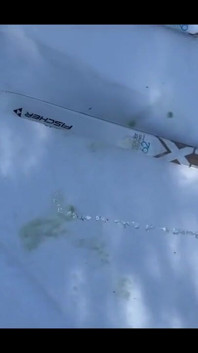 Pissing During a Nordic Ski Session