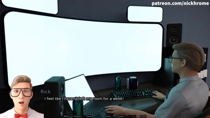 Visual Novels: Sexbot 10 - वर्चस्व और चेहरे पर धारा निकलना