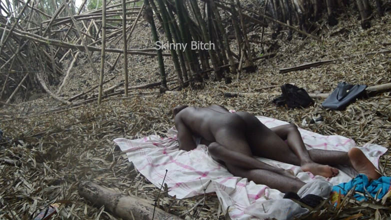 Skinny Bitch: Sex in the Forest Outdoors